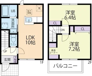 Casa Aria(カーサアリア)の間取り