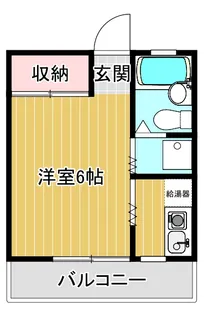 ハイムオリオン【2階】の間取り