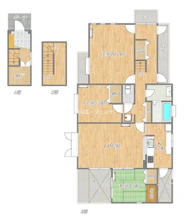 KNAHAUS【3階】の間取り