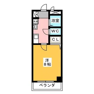 ラフィネ四ツ谷【2階】の間取り