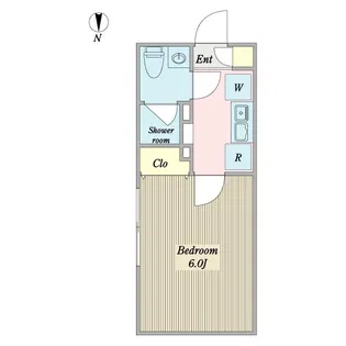 TRYM糀谷【4階】の間取り
