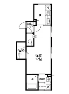 コアA【1階】の間取り
