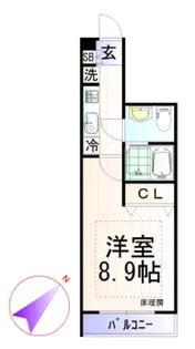 ピアコートTM下井草【1階】の間取り