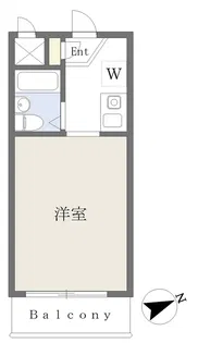 モナーク桜上水【3階】の間取り