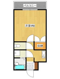 パオノマドII【1階】の間取り