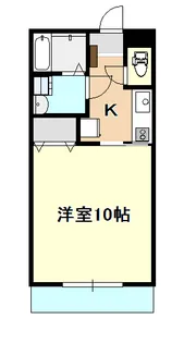 岡山県岡山市北区七日市西町【マンション】の間取り