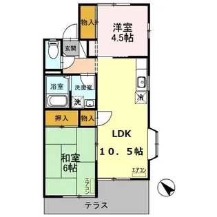 フォアシュピールハイムB【1階】の間取り