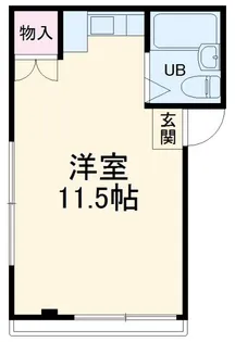 ネバーランドパートI【3階】の間取り