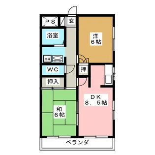 メゾン・プルミエール【3階】の間取り