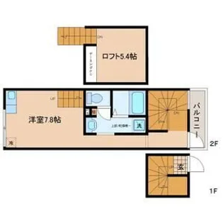 tanoshime荘【2階】の間取り
