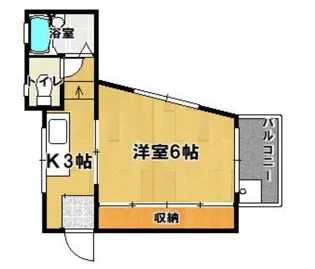 奈良県奈良市西大寺新田町【アパート】の間取り