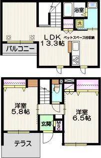 CASA MICHIの間取り