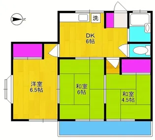 リヴェール大久保【2階】の間取り