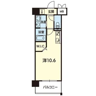 BUFFETT AMB【10階】の間取り