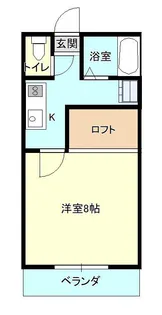 山形県山形市桜田東3【アパート】の間取り