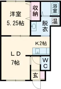 レトア(東光2-1)【1階】の間取り