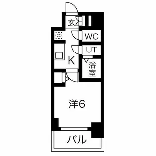 メイクス今池PRIME【11階】の間取り