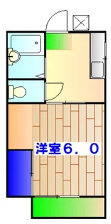 コーポ山路【2階】の間取り