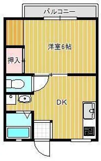 ニューホライズン会館【2階】の間取り