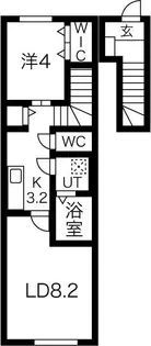 ダンケ【2階】の間取り