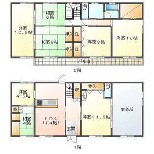 三重県鈴鹿市住吉4【一戸建】の間取り