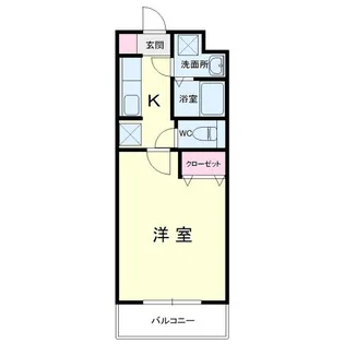 マンションアルティアII【2階】の間取り