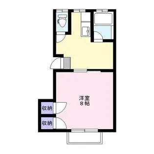 コーポアイランド【2階】の間取り