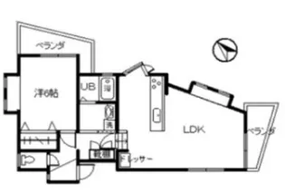 アンティックペットII【1階】の間取り