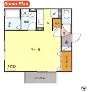 メイプルブランシェI/II【2階】の間取り