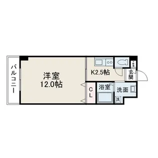 ユーフォリア1・7【4階】の間取り