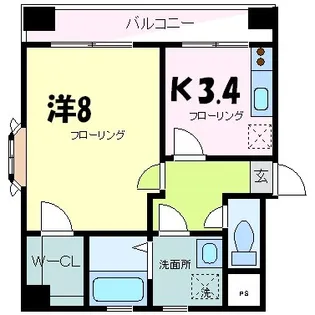 五番館【10階】の間取り