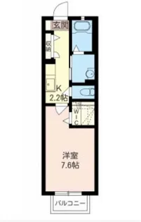 エルシエロ クラーロC【1階】の間取り
