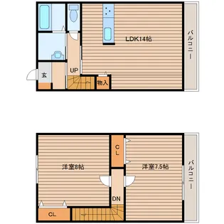 メゾン450の間取り