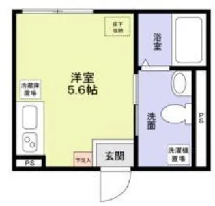 Avenir中野【2階】の間取り