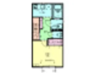 ディアコート盛岡A【2階】の間取り