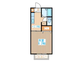 アイビーアレイ【1階】の間取り