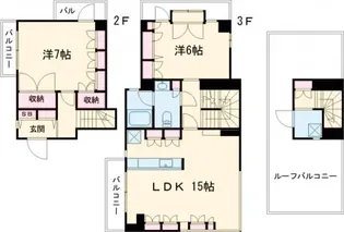 ブルーフラット【2階】の間取り