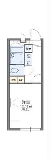 1Kの間取り画像