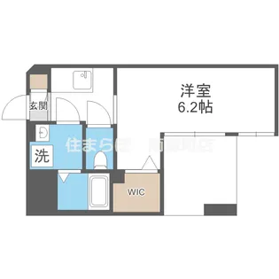 大阪府大阪市福島区海老江5丁目【マンション】の間取り