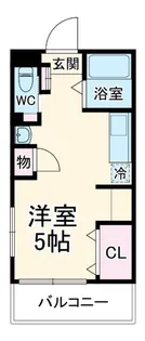 シャトレ宮町【4階】の間取り