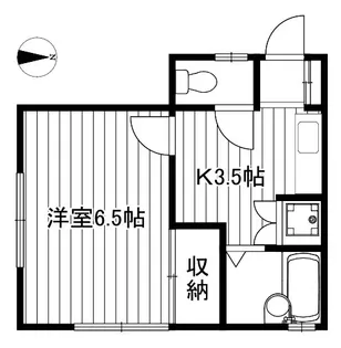 ベルハウス【1階】の間取り
