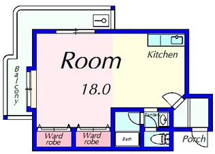 メゾン寿【4階】の間取り