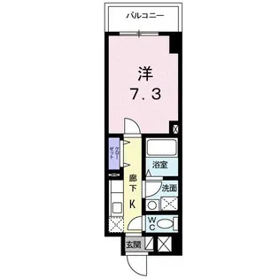 エテルネル・パレ【2階】の間取り