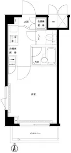 ルーブル森下【4階】の間取り