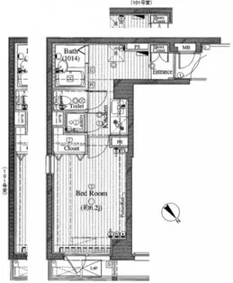 ヴォーガコルテ世田谷上町【1階】の間取り
