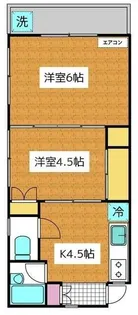 粉川マンション【2階】の間取り