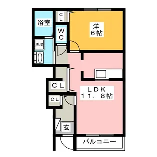 アネモネ【1階】の間取り