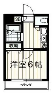 東京都八王子市東中野【アパート】の間取り