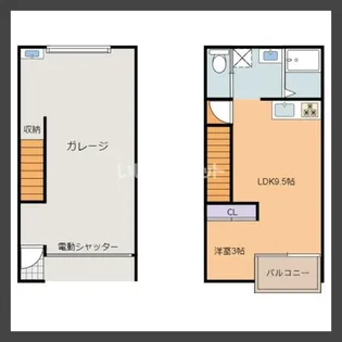 LEAF【2階】の間取り