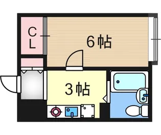 シャトーペトリュス【5階】の間取り